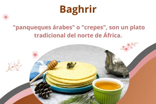 Baghrir crepes típicos Árabes